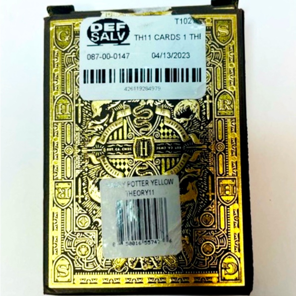 Warner Bros. The Wizarding World of Harry Potter TheoryII Playing Cards New! - Picture 2 of 7